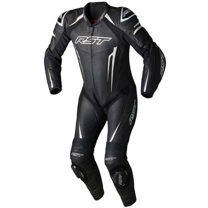 RST RST Suit TracTech Evo 5 Leather Suit Black/White/White
