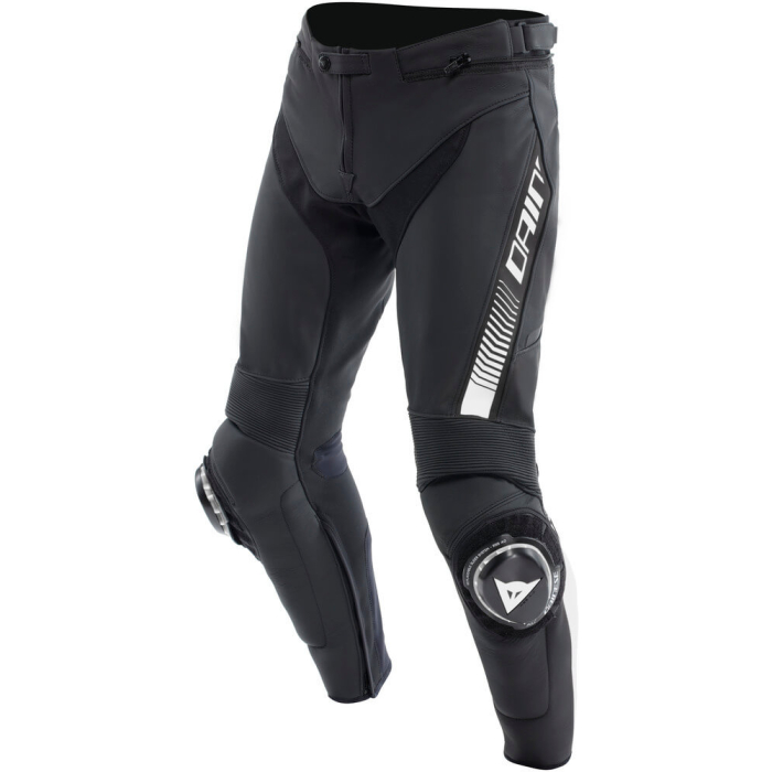 Dainese Super Speed Leather Trousers Black/White