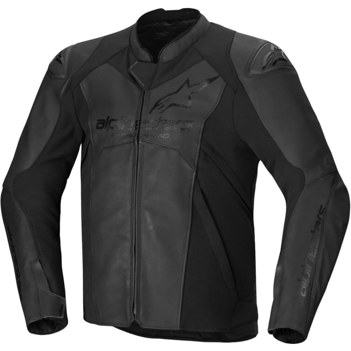 Alpinestars Faster V3 Leather Jacket Black/Black 1100