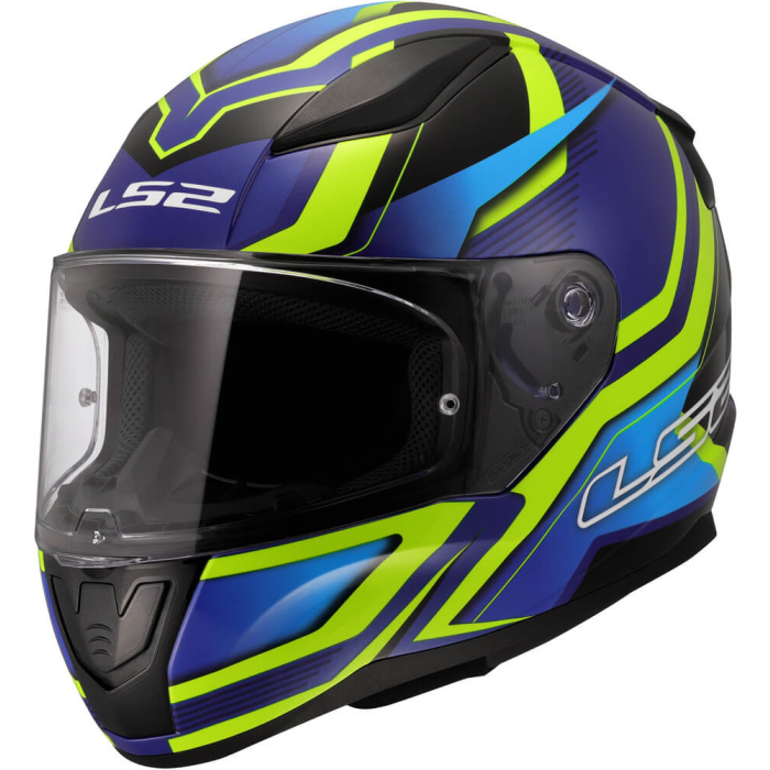 LS2 FF353 Rapid II Flitz H-Vis Yellow Blue