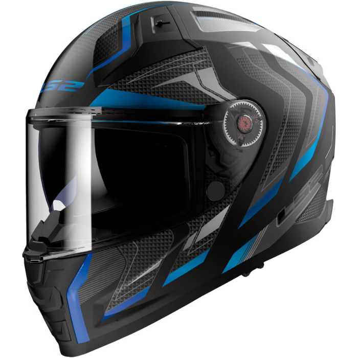 LS2 FF811 Vector II Alizer Matt Black Blue