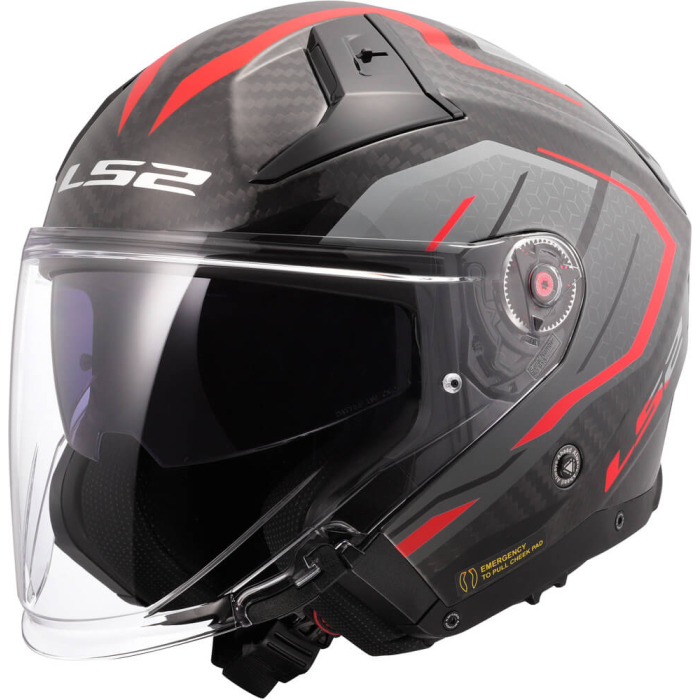 LS2 OF603 Infinity II Carbon Urus Red