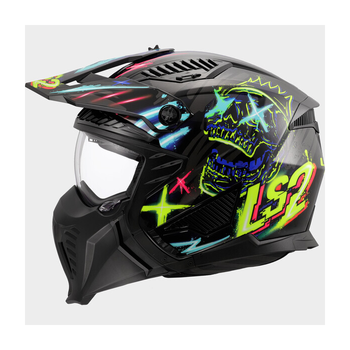 LS2 OF606 Drifter Rayz Black Blue