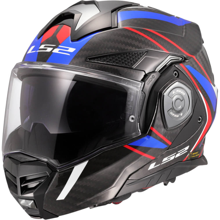 LS2 FF901 Advant X Carbon Future Ii White Blue