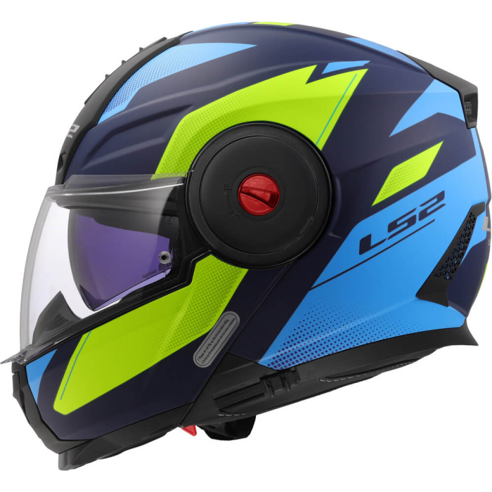 LS2 FF902 Scope II Duria Blue H-Vis Yellow