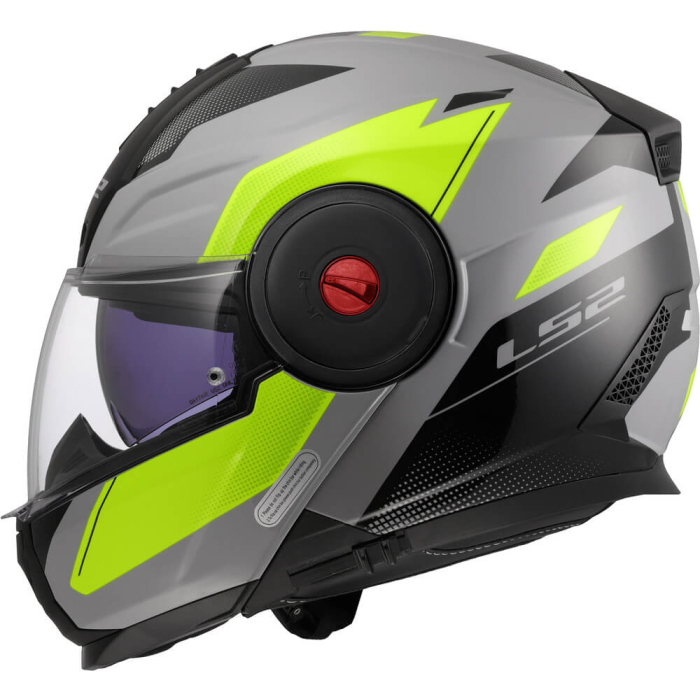 LS2 FF902 Scope II Duria Grey H-Vis Yellow