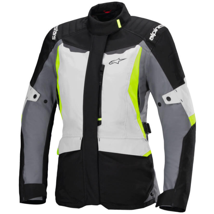 Alpinestars Stella ST-1 Waterproof Jacket Ice Gray/Black/Yellow Fluo 9145