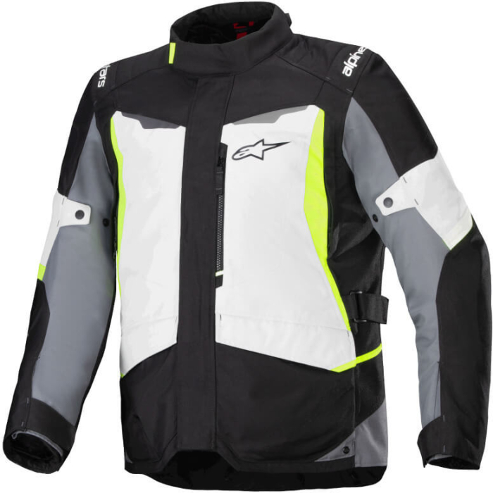 Alpinestars ST-1 Waterproof Jacket Ice Gray/Black/Yellow Fluo 9145