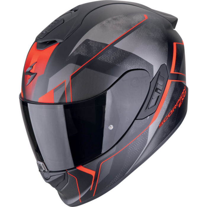 Scorpion EXO-1400 EVO 2 AIR Intensio Matt Black/Red