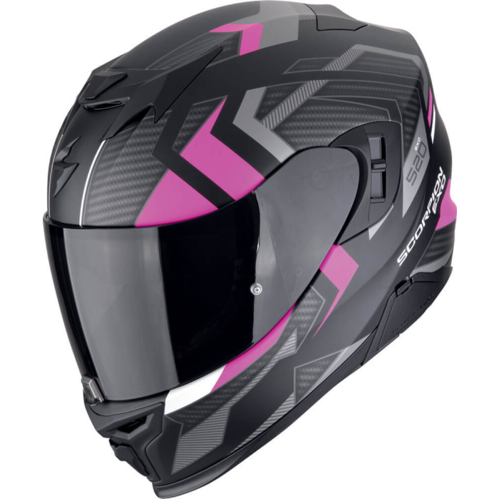 Scorpion EXO-520 EVO AIR Sensus Matt Black/Pink