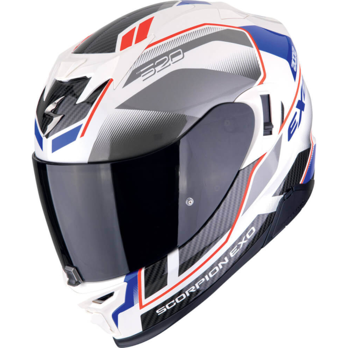 Scorpion EXO-520 EVO AIR Lena Pearl White/Blue