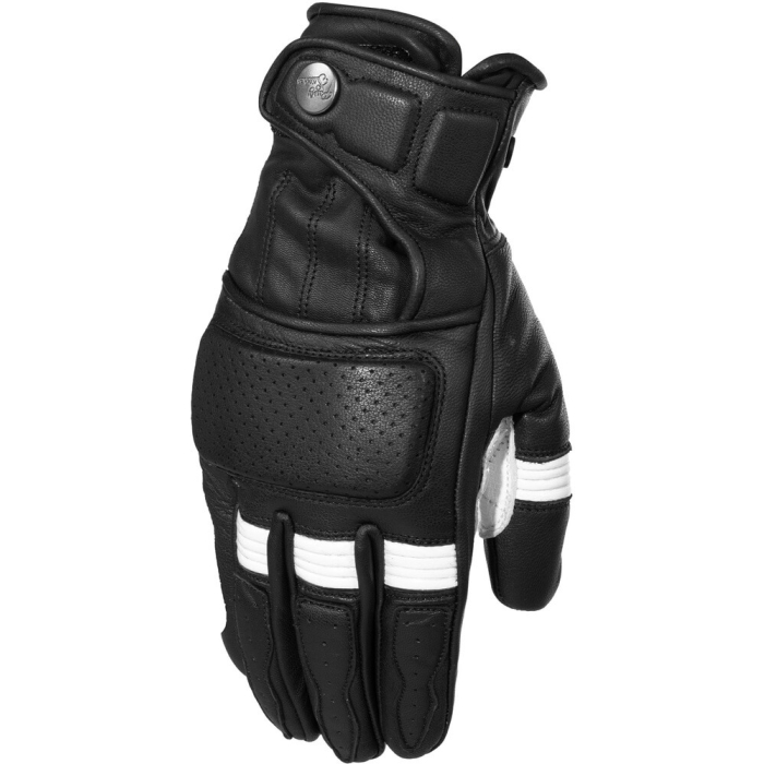 Rusty Stitches Calvin Gloves Black/White 104