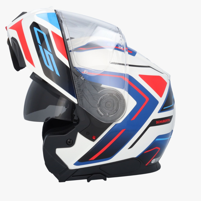 Schuberth C5 Omega White/Blue 253