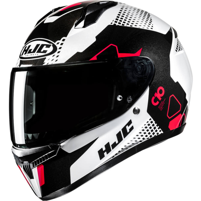 HJC C10 Aspa White/Red 231