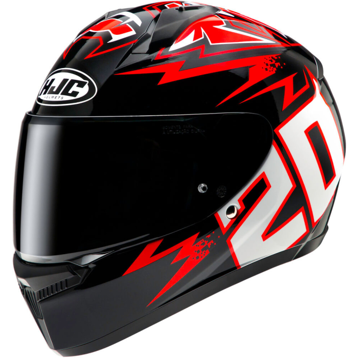 HJC C10 Diablo mask Black/Red 132