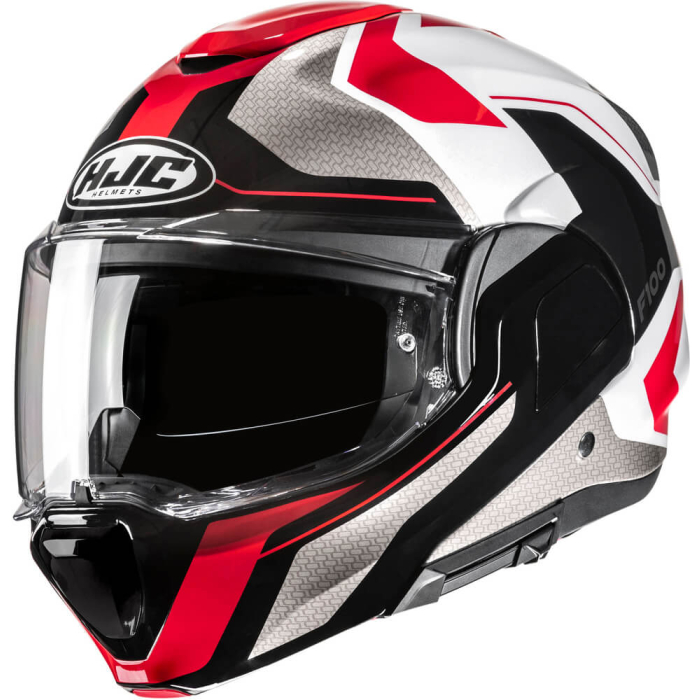 HJC F100 Bios White/Red 213