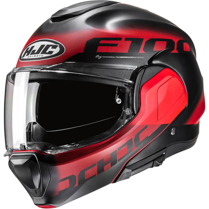 HJC F100 Hetal Red/Black 310