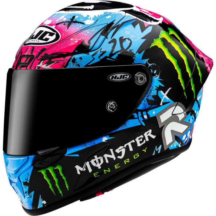 HJC RPHA-1 Quartararo Le Mans Special 2024 Blue/Pink 561