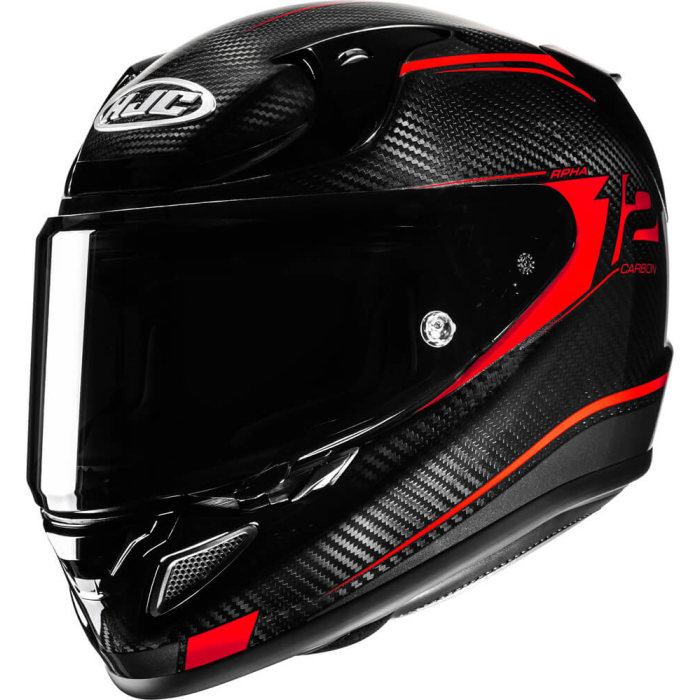 HJC RPHA 12 Carbon Keres Black/Red 830