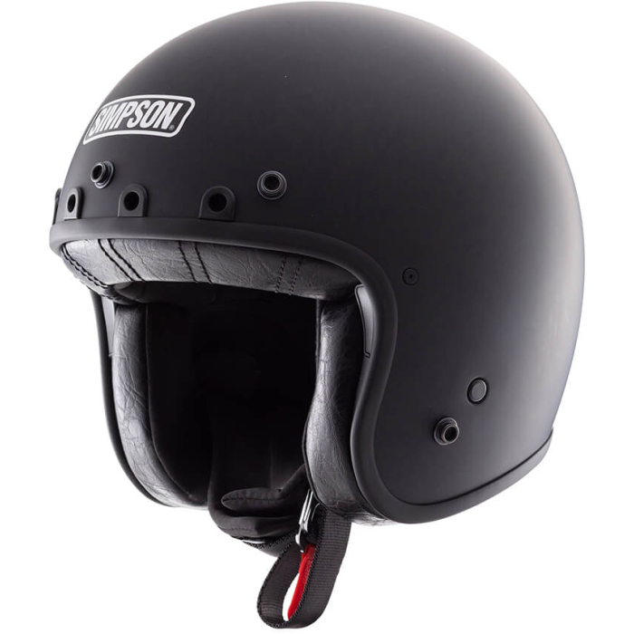Simpson Chopper Solid Matt Black 06