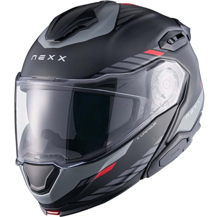 NEXX X.LIFETOUR Globe Matt Black/Red