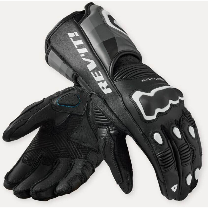 REV'IT Quantum 3 Gloves Black/White