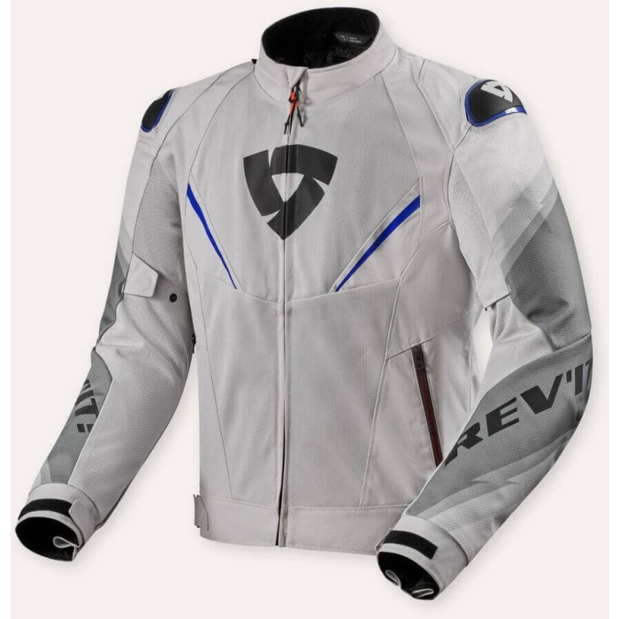 REV'IT Quantum 3 Air Jacket Silver/Blue
