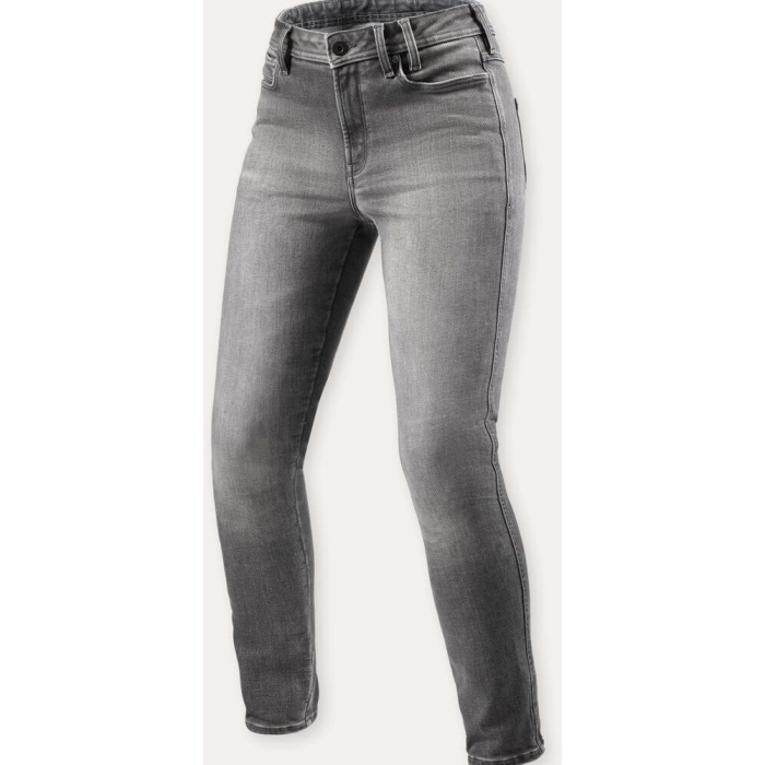 REV'IT Shelby 3 Skinny Ladies Jeans Medium Grey Used