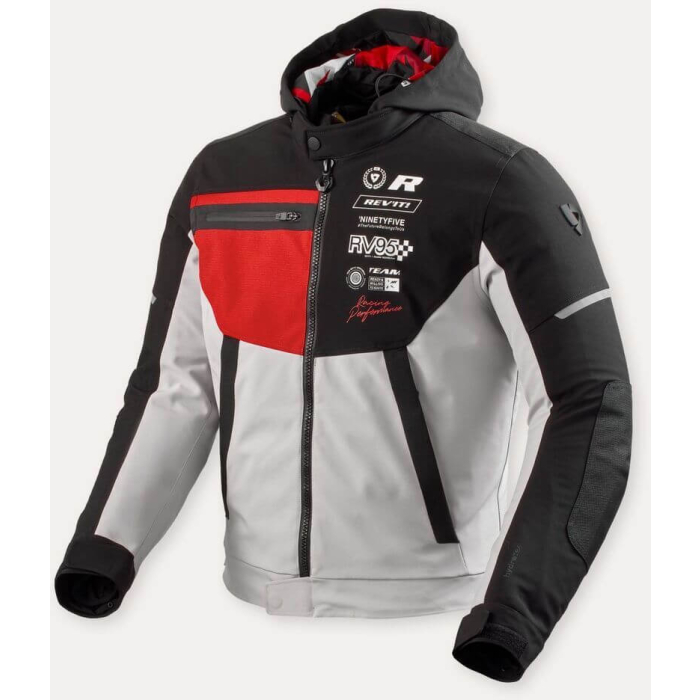 REV'IT Haste H2O Jacket Black/Red