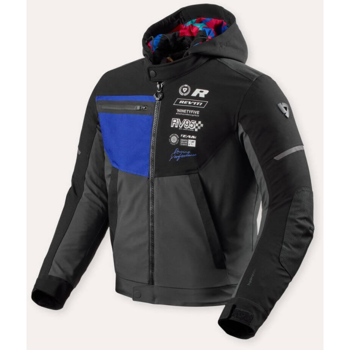 REV'IT Haste H2O Jacket Black/Blue