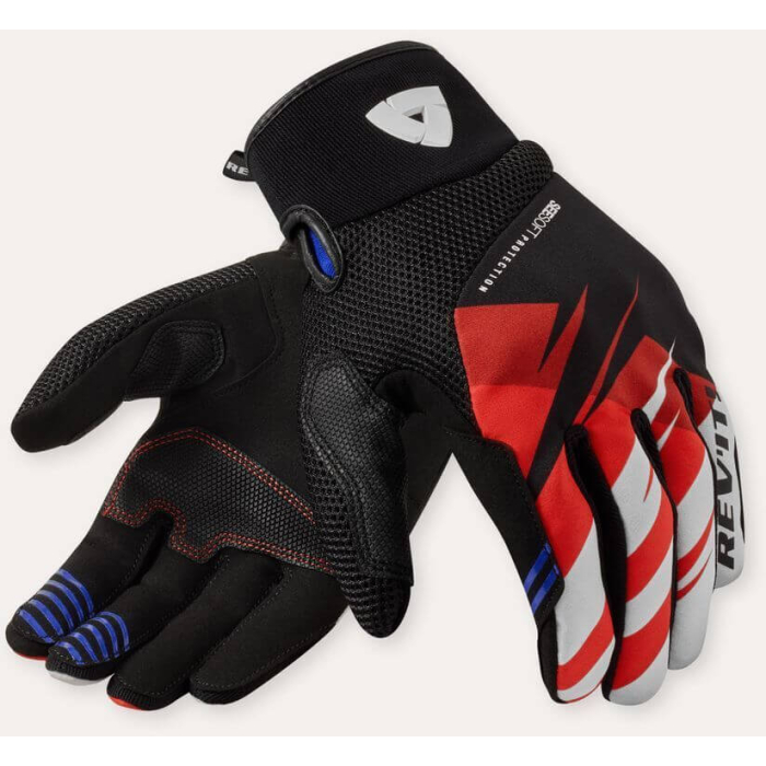 REV'IT Surge Gloves Black/Red