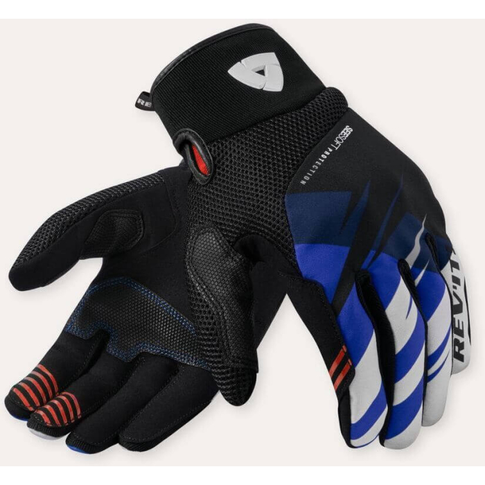 REV'IT Surge Gloves Black/Blue