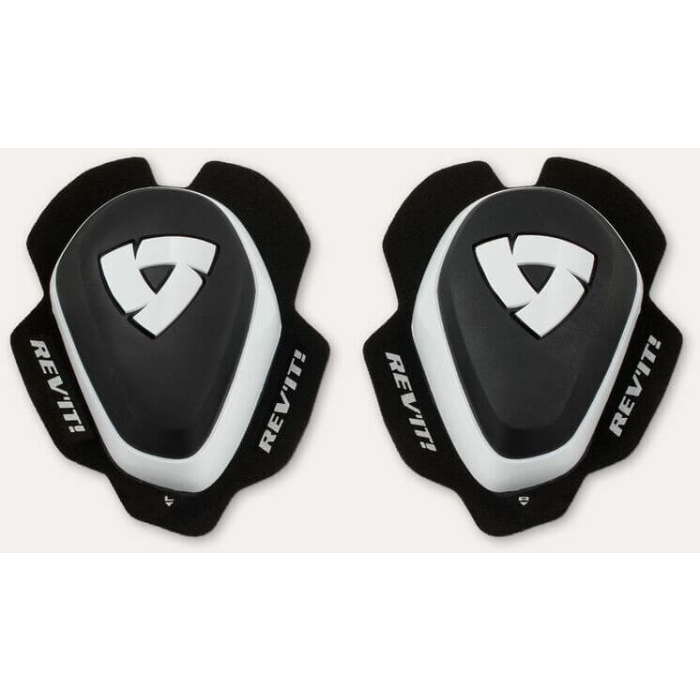REV'IT Knee sliderset 2 Knee sliderset White/Black/White