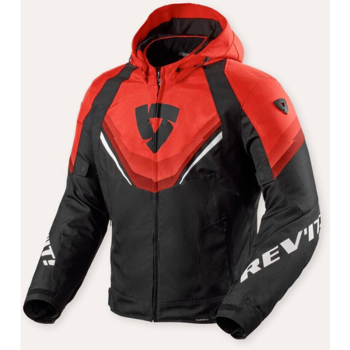REV'IT Quantum 3 H2O Jacket Black/Red
