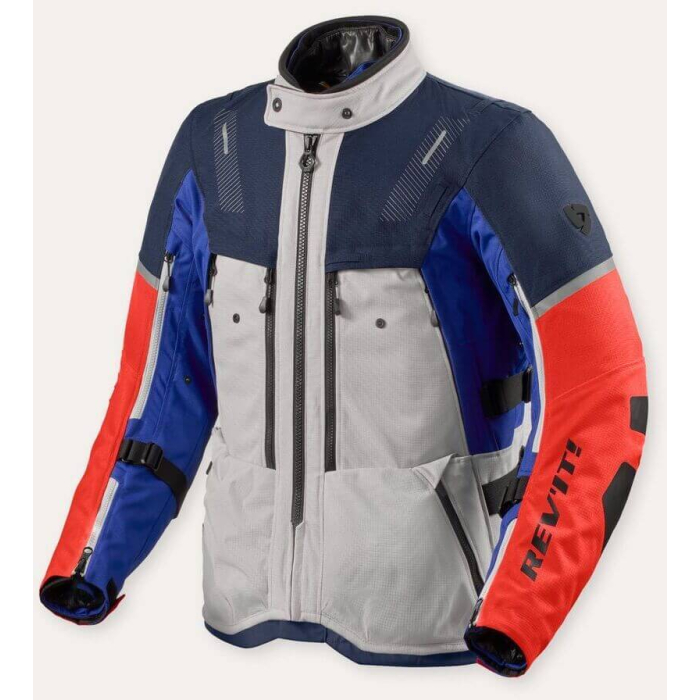 REV'IT Sand 5 H2O Jacket Silver/Blue