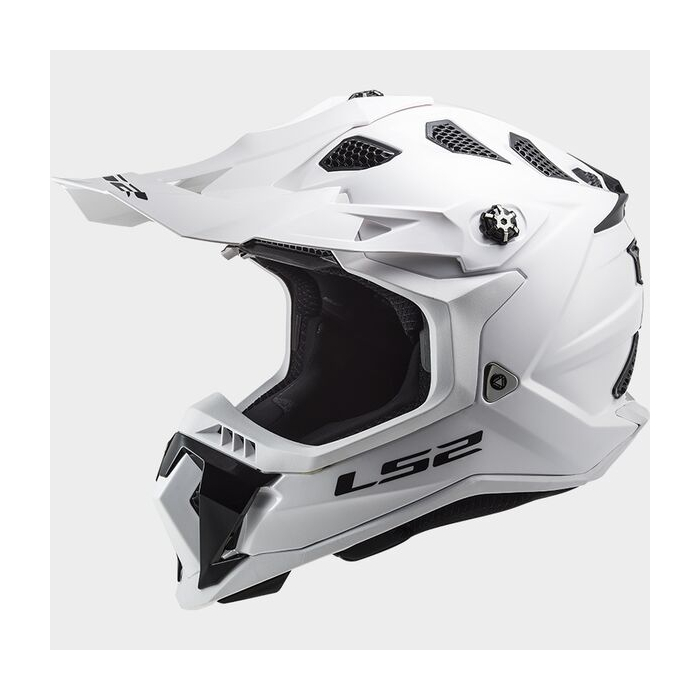 LS2 MX700 Subverter Solid Gloss White