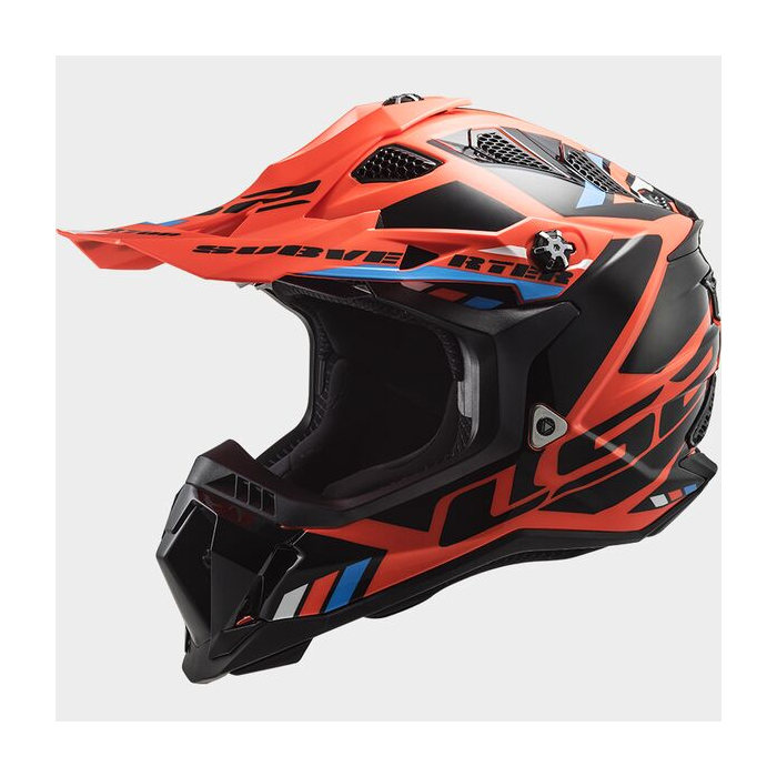 LS2 MX700 Subverter Stomp Fluo Orange Black