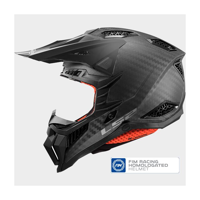 LS2 MX703 X-Force Pro Fim Matt Carbon