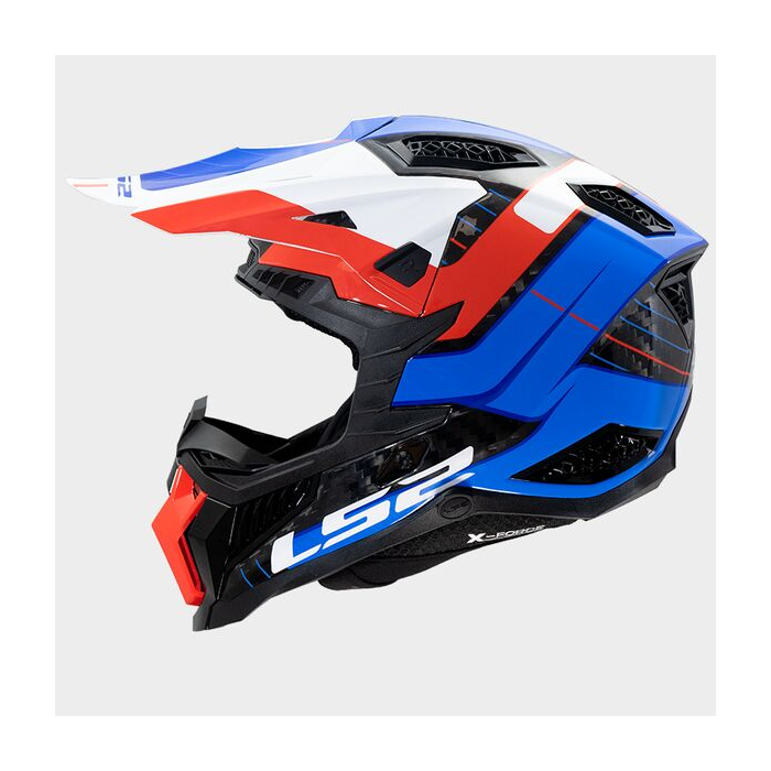 LS2 MX703 X-Force Galuo White Red Blue