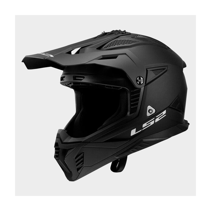 LS2 MX708 Fast II Solid Matt Black