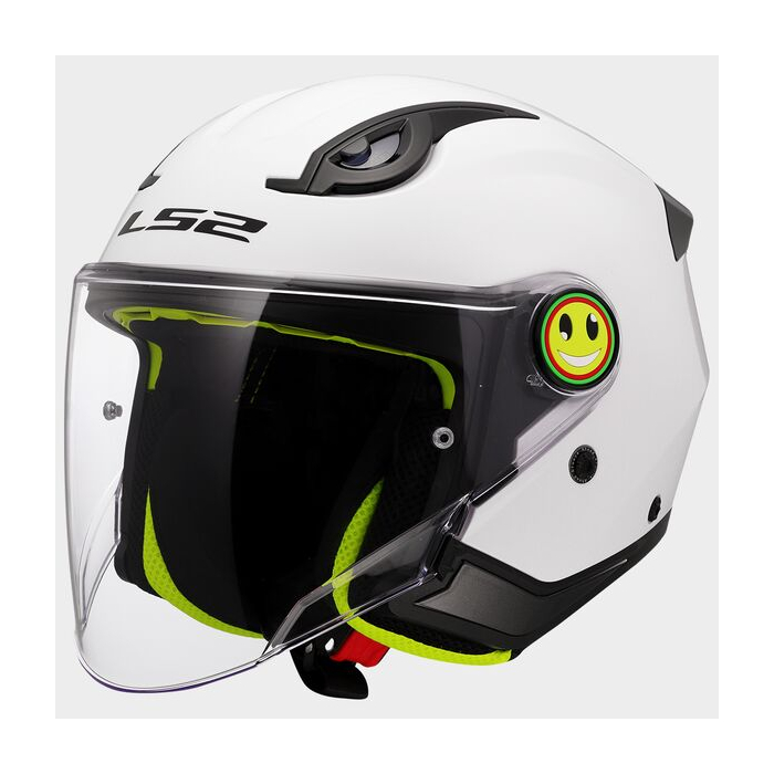 LS2 OF622 Funny II Solid White