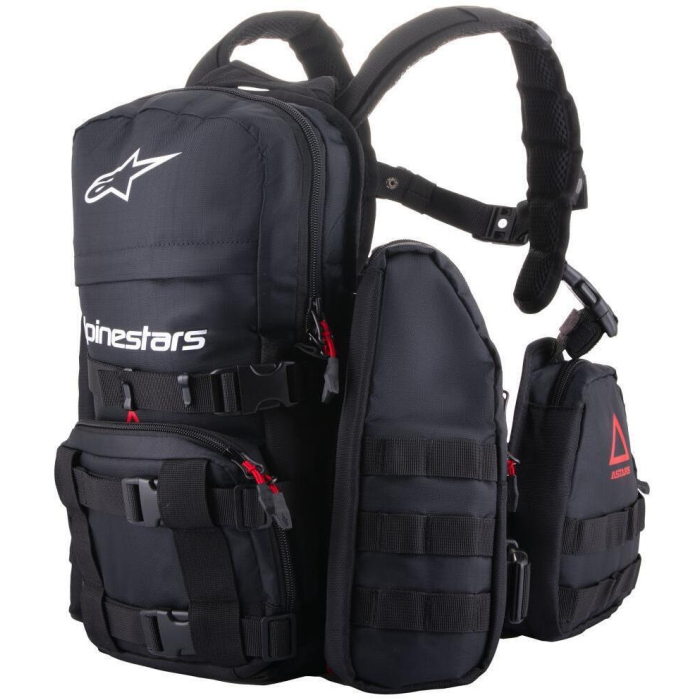Alpinestars Techdura Tactical Pack Backpack Black/White 12 OS