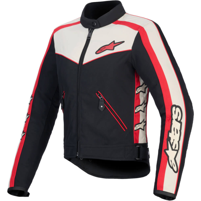 Alpinestars Stella T-Dyno WR Jacket Black Ecru Bright Red 1496
