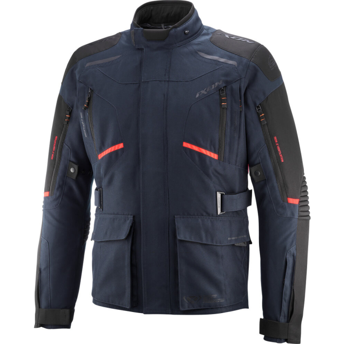 Ixon Midgard Parka Navy/Bright Red 3045