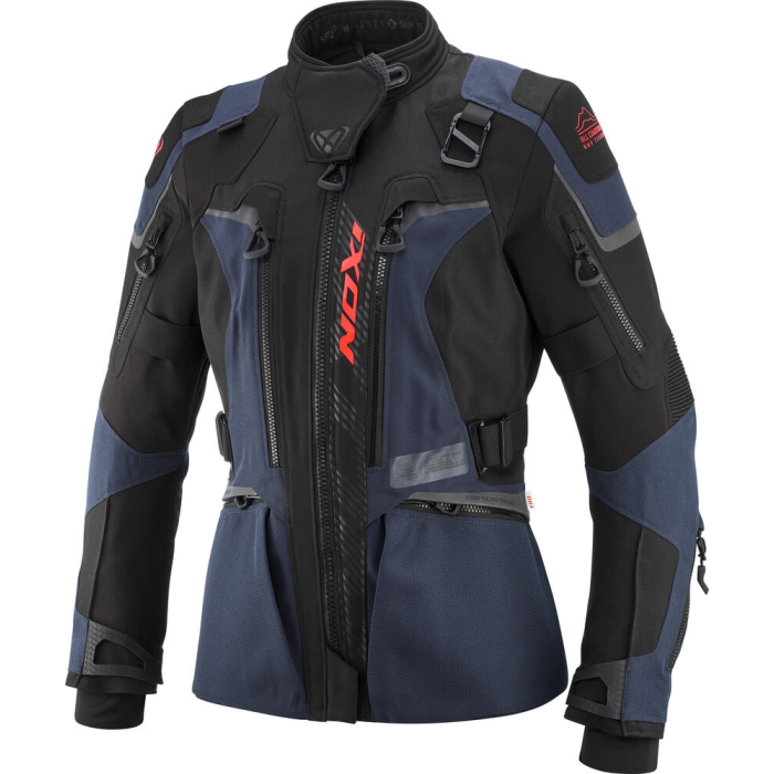 Ixon Odin Lady Parka Navy/Black/Bright Red 3047