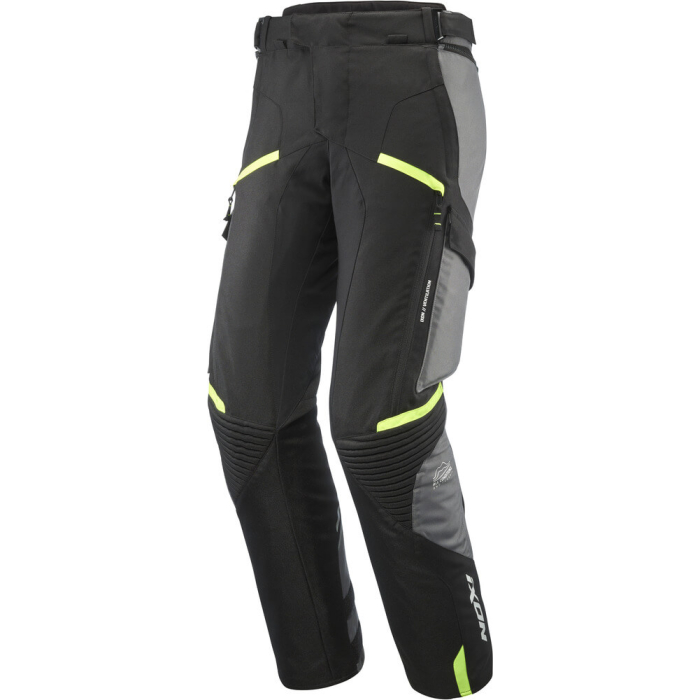 Ixon Midgard Trousers Black/Grey/Bright Yellow 1086