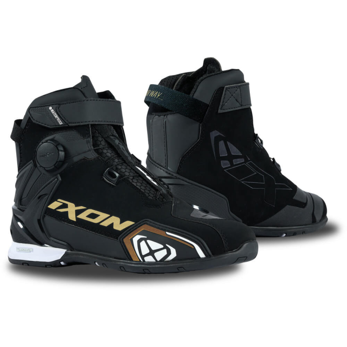 Ixon Bull 2 Wp Lady Shoes Black/White/Gold 1106