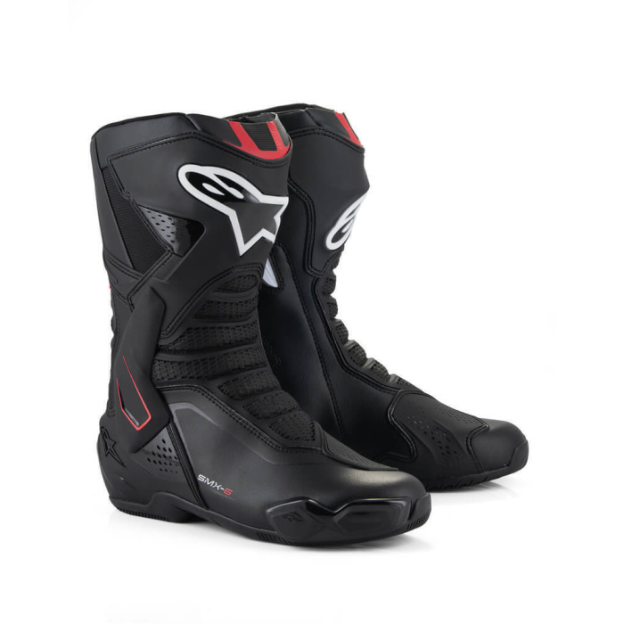 Alpinestars SMX-6 V3 Boots Black/White/Red 123
