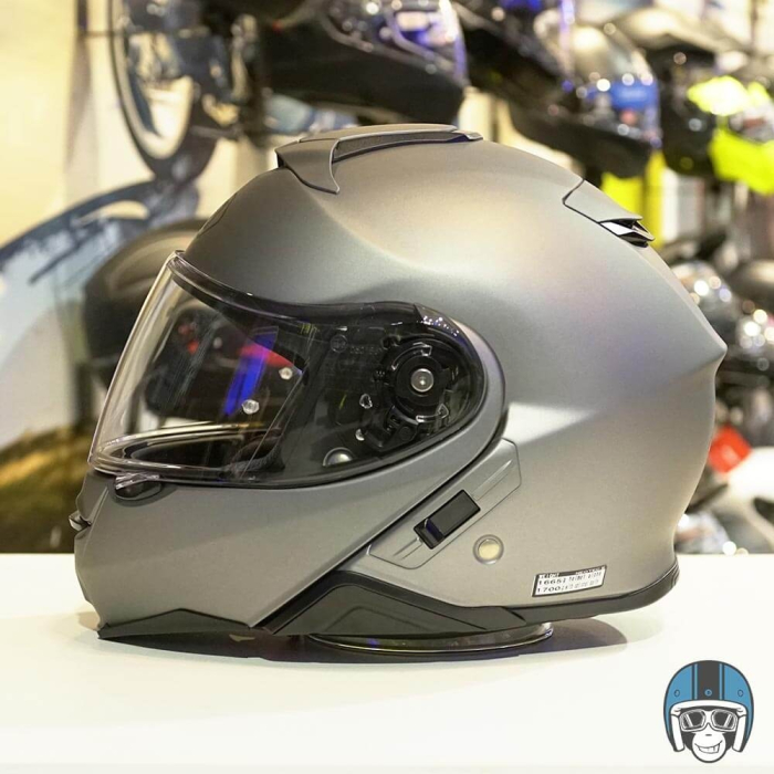 SHOEI  NEOTEC グレー Shoei Neotec II Matt Deep Grey - Worldwide Shipping!