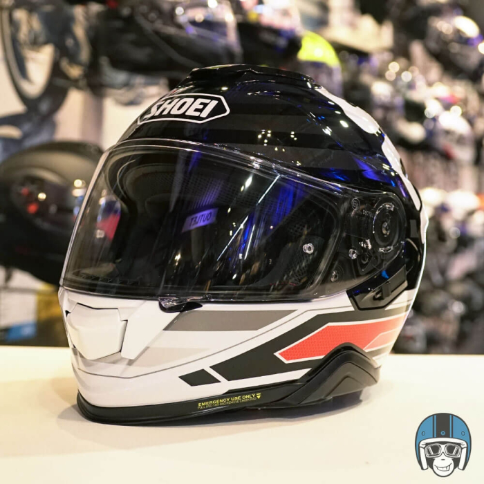SHOEI GT-AIRⅡ EMBLEM TC-1 RD/BK GT-AIR II Emblem TC-1 | SHOEI Assured